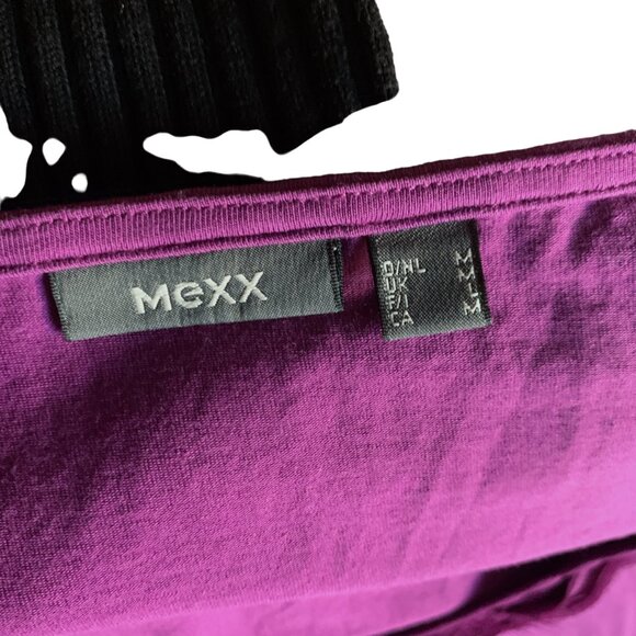 MEXX - Raspberry pink Short puffed sleeves shirt with layered - medium - Picture 6 of 8